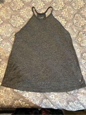 Old Navy Active Charcoal Heather Racerback Tank
